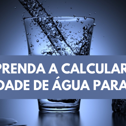 Como calcular a quantidade de água para tomar?