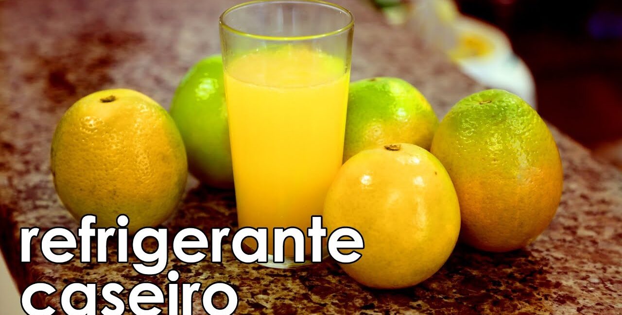 Receita de Refrigerante Caseiro - Leva apenas 3 ingredientes!!!