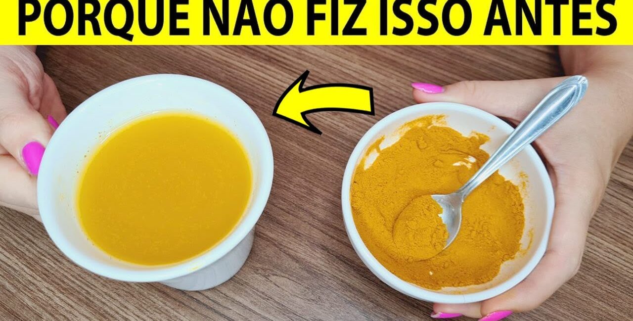 ÁGUA COM AÇAFRÃO