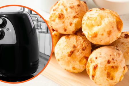 PÃO DE QUEIJO TAPIOCA AIR FRYER