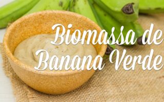 Como fazer Biomassa de Banana Verde