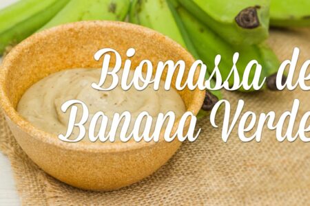 Como fazer Biomassa de Banana Verde
