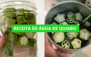 receita de água de quiabo