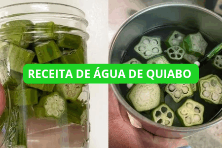 receita de água de quiabo