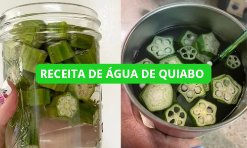 receita de água de quiabo