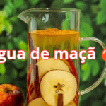Receita de água de maçã
