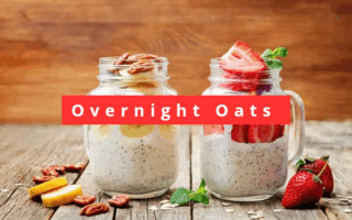 Receita de Overnight Oats pós Jejum - Receita para o seu Café da Manhã!