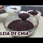 Receita de Geleia de Chia - SÓ 2 INGREDIENTES!!! Receita de Geleia de Chia