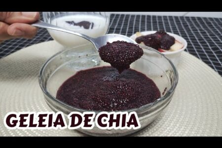 Receita de Geleia de Chia