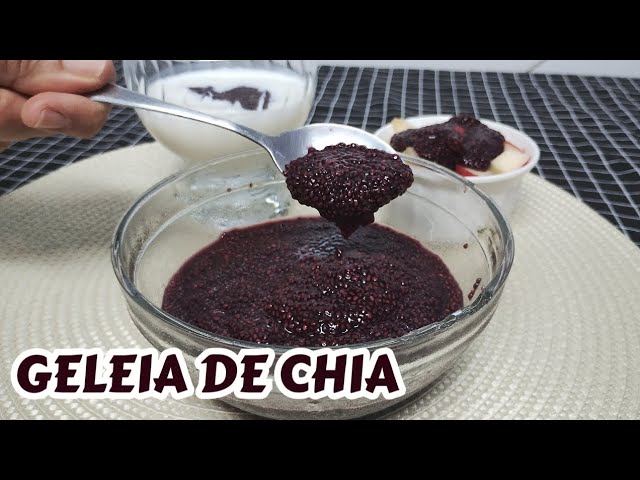 Receita de Geleia de Chia
