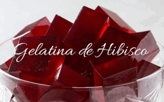 Receita de Gelatina de Hibisco