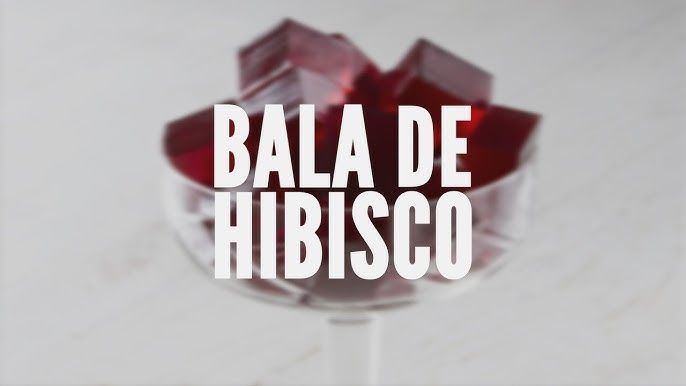 Receita de Bala de Hibisco