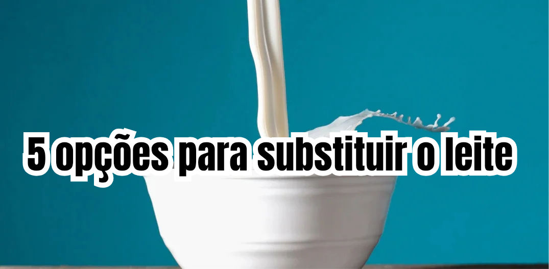 Quer substituir o leite? Confira 5 opções!