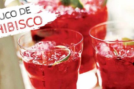Receita de Suco de Hibisco - Com APENAS 3 Ingredientes!!!