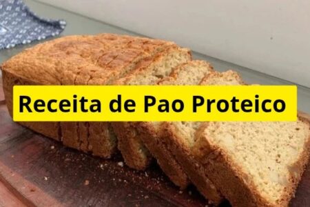 Receita de Pão Proteico Fácil