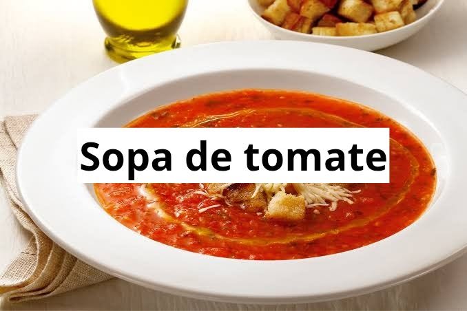 receita de sopa de tomate