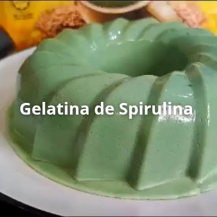 Receita de Gelatina de Spirulina - Funcional e prática!
